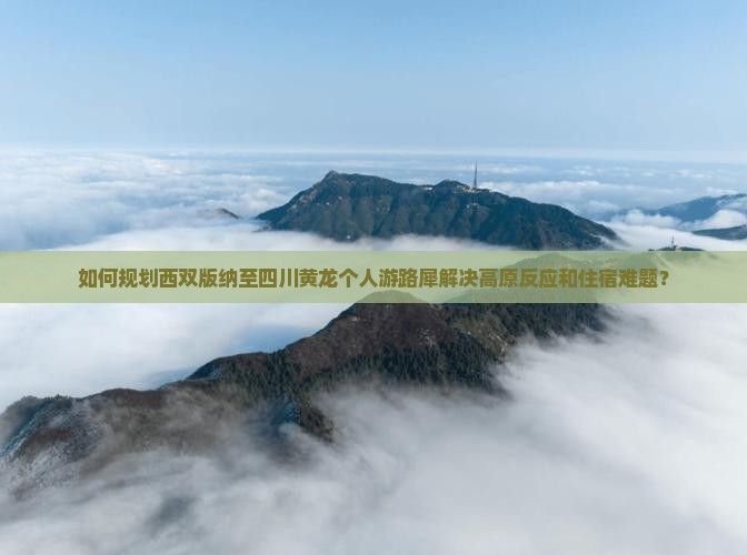 如何规划西双版纳至四川黄龙个人游路犀解决高原反应和住宿难题？