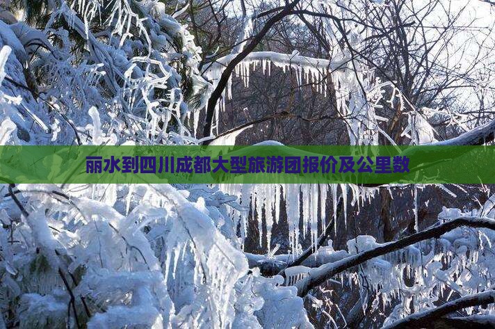 丽水到四川成都大型旅游团报价及公里数