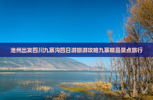 池州出发四川九寨沟四日游旅游攻略九寨精品景点旅行