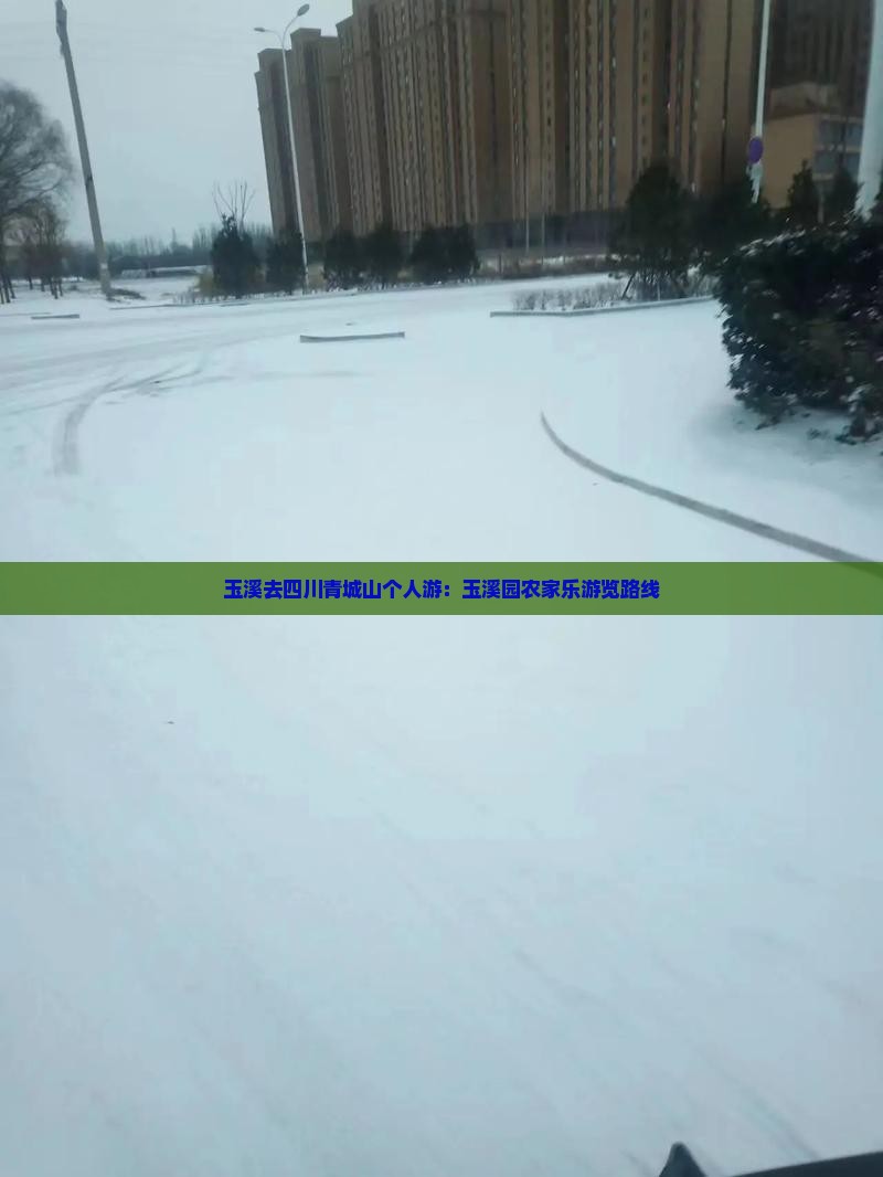 玉溪去四川青城山个人游：玉溪园农家乐游览路线