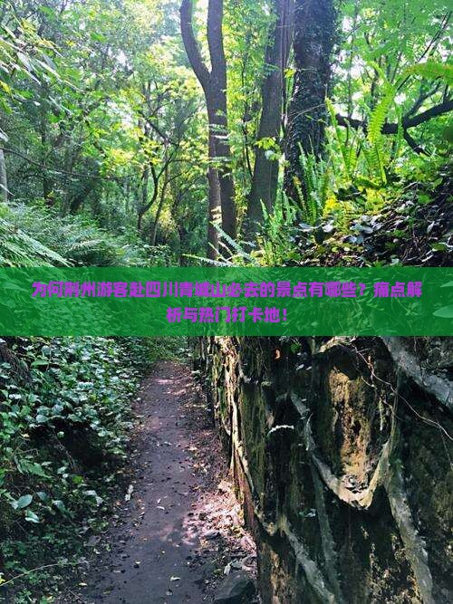 为何荆州游客赴四川青城山必去的景点有哪些？痛点解析与热门打卡地！