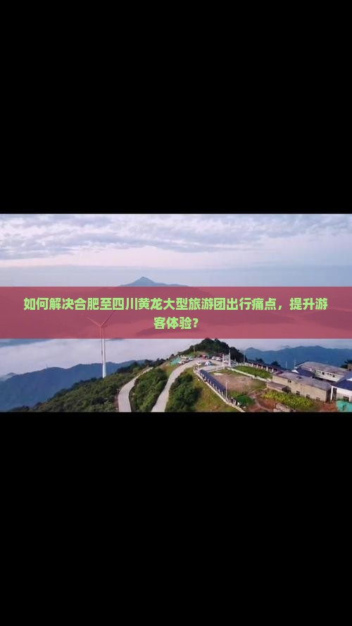 如何解决合肥至四川黄龙大型旅游团出行痛点，提升游客体验？