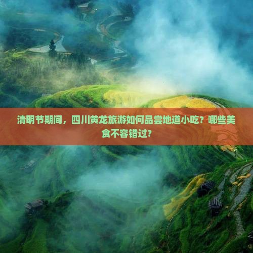 清明节期间，四川黄龙旅游如何品尝地道小吃？哪些美食不容错过？
