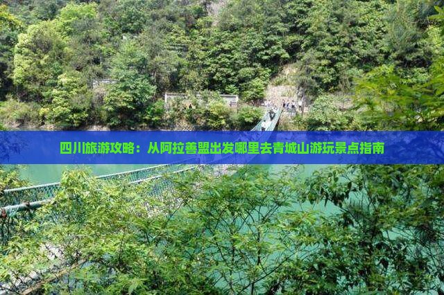 四川旅游攻略：从阿拉善盟出发哪里去青城山游玩景点指南