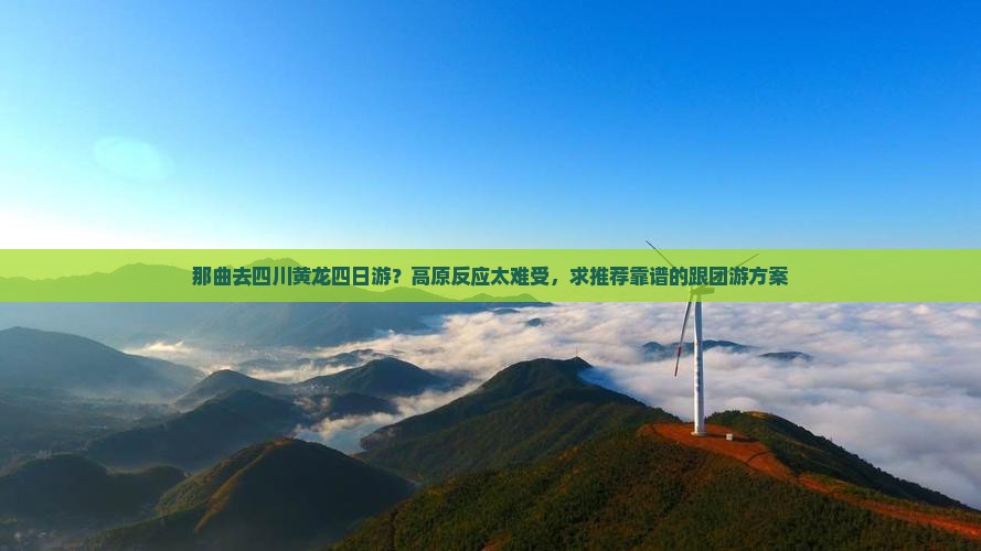 那曲去四川黄龙四日游？高原反应太难受，求推荐靠谱的跟团游方案