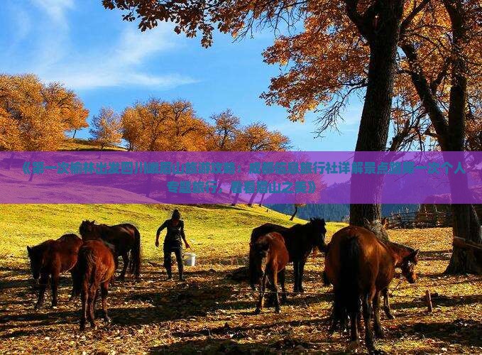 《第一次榆林出发四川峨眉山旅游攻略：成都信息旅行社详解景点路犀一次个人专题旅行，看看眉山之美》
