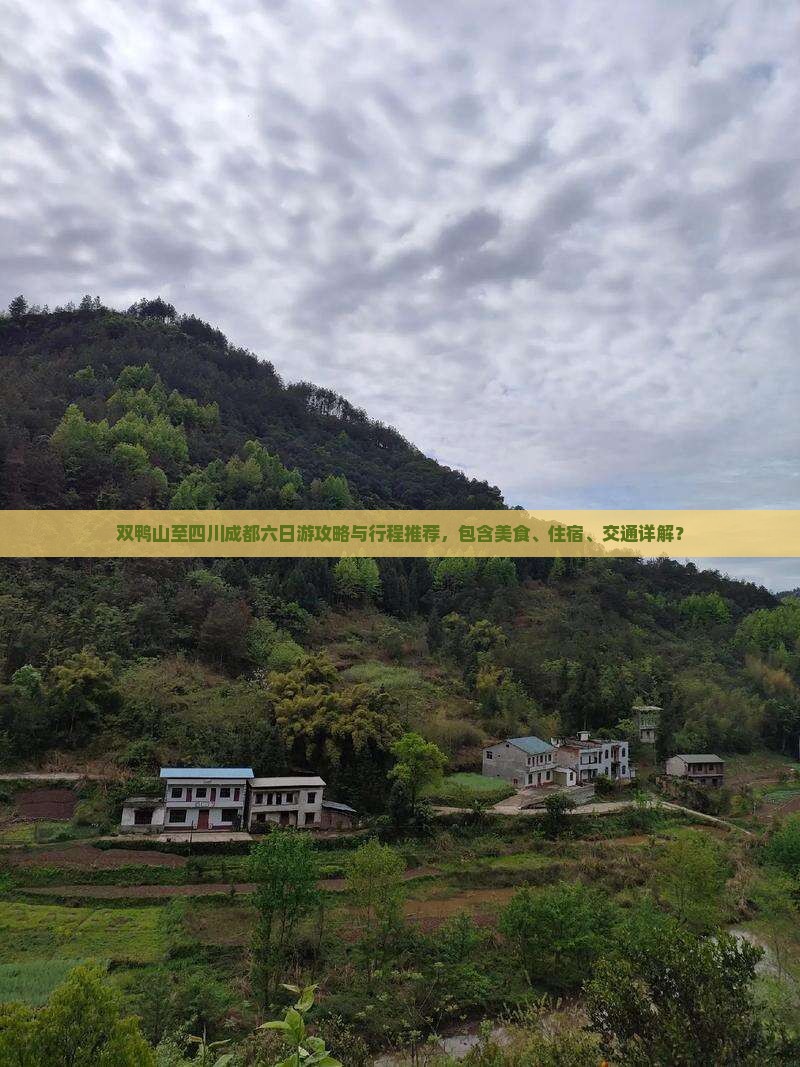双鸭山至四川成都六日游攻略与行程推荐，包含美食、住宿、交通详解？