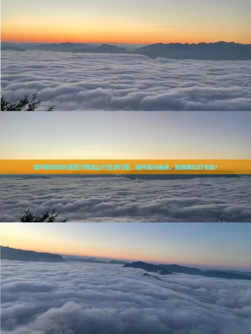 如何规划铁岭至四川青城山六日游行程，避开旅行痛点，玩转网红打卡地？