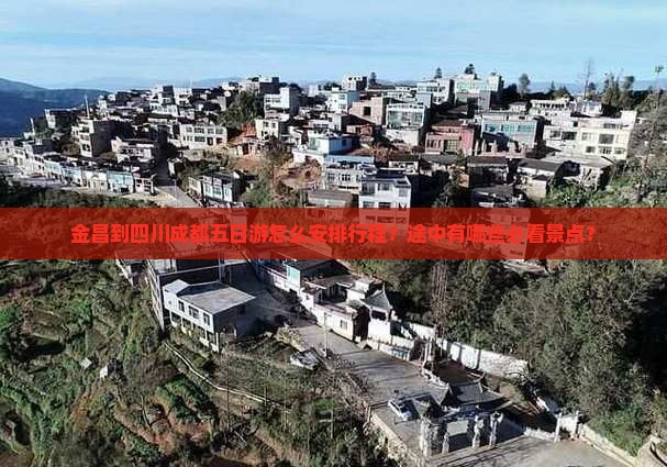 金昌到四川成都五日游怎么安排行程？途中有哪些必看景点？