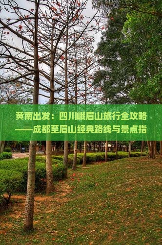 黄南出发：四川峨眉山旅行全攻略——成都至眉山经典路线与景点指南