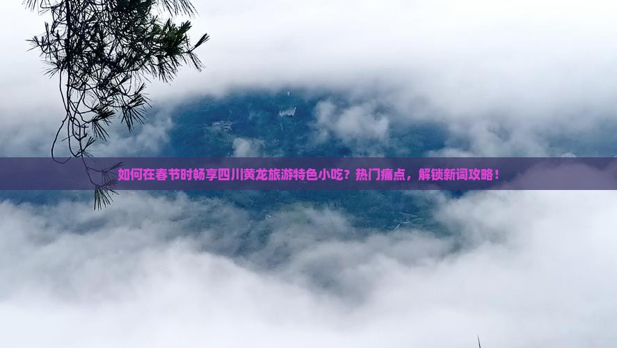 如何在春节时畅享四川黄龙旅游特色小吃？热门痛点，解锁新词攻略！