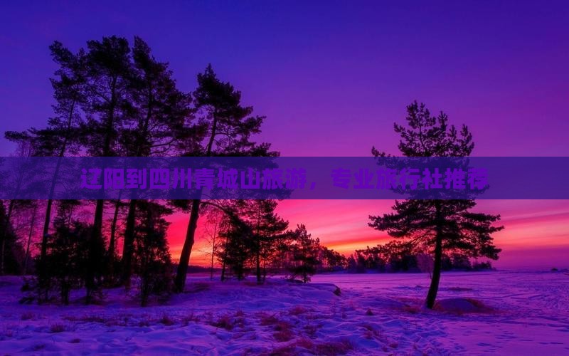 辽阳到四川青城山旅行社