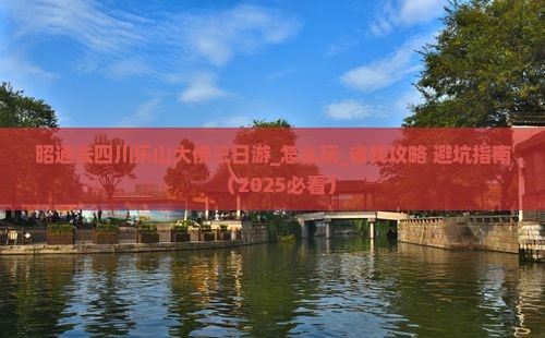 昭通去四川乐山大佛三日游