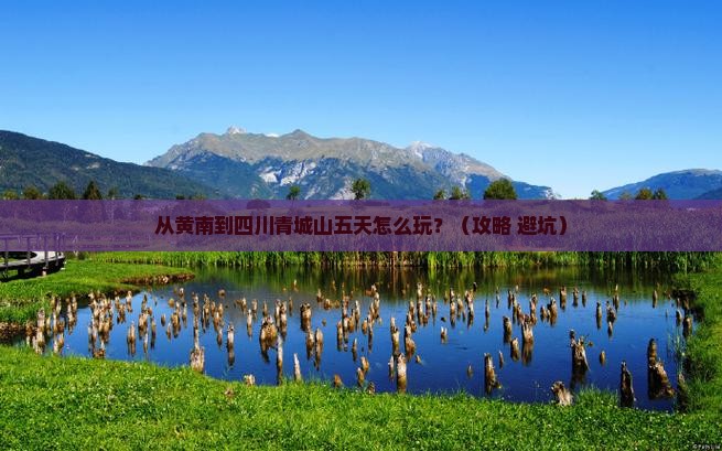 黄南到四川青城山五日游