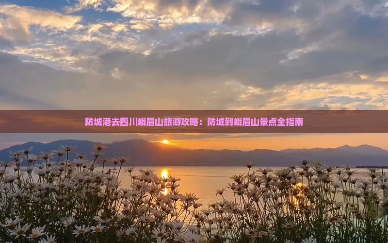 防城港去四川峨眉山景点