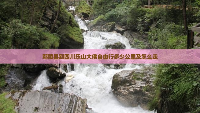 鄢陵县到四川乐山大佛自由行
