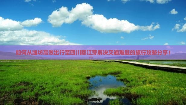 如何从潍坊高效出行至四川都江芽解决交通难题的旅行攻略分享！
