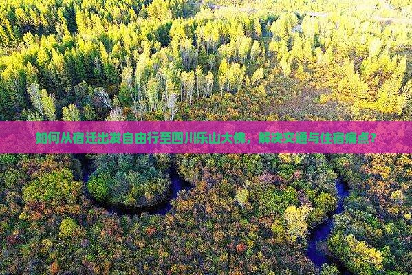 如何从宿迁出发自由行至四川乐山大佛，解决交通与住宿痛点？