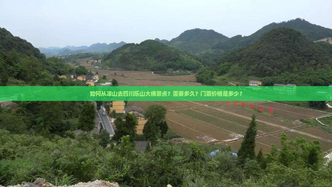 如何从凉山去四川乐山大佛景点？需要多久？门票价格是多少？
