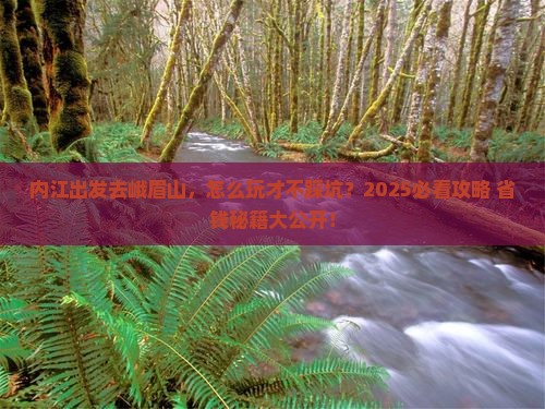 内江去四川峨眉山景点