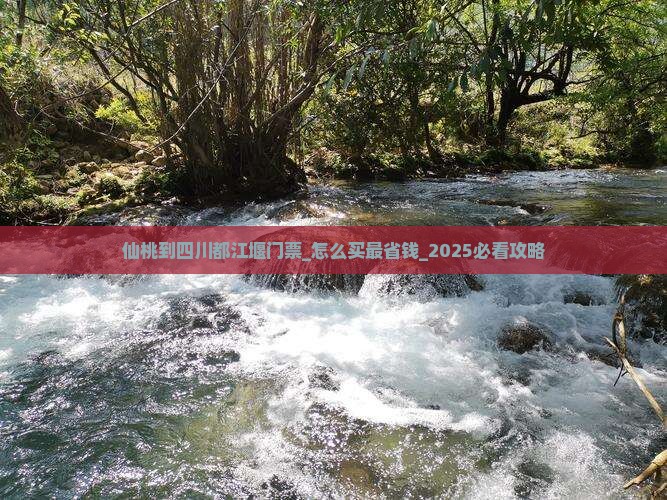仙桃到四川都江堰门票