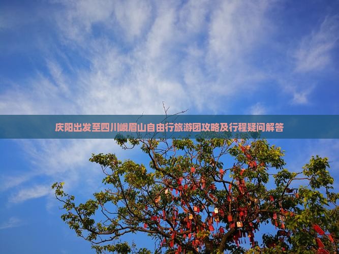 庆阳出发至四川峨眉山自由行旅游团攻略及行程疑问解答