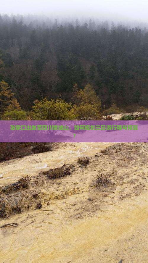 张家口出发至四川青城山，如何规划三日游行程与预算？