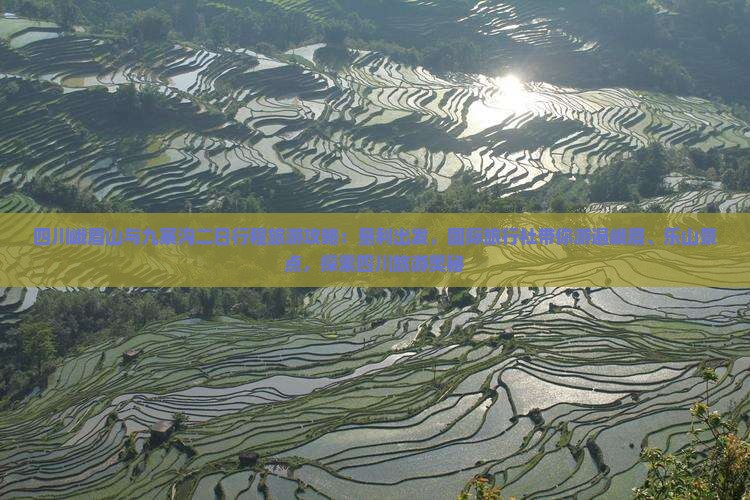 四川峨眉山与九寨沟二日行程旅游攻略：垦利出发，国际旅行社带你游遍峨眉、乐山景点，探索四川旅游奥秘