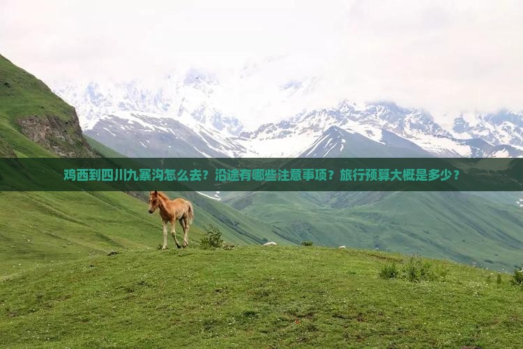 鸡西到四川九寨沟怎么去？沿途有哪些注意事项？旅行预算大概是多少？