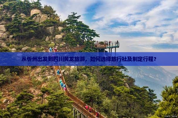 从忻州出发到四川黄龙旅游，如何选择旅行社及制定行程？