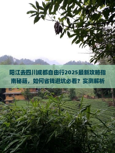 阳江去四川成都自由行