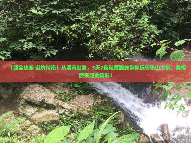 渭南去四川乐山大佛三日游