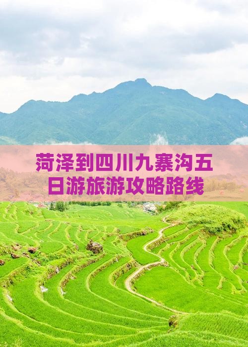 菏泽到四川九寨沟五日游
