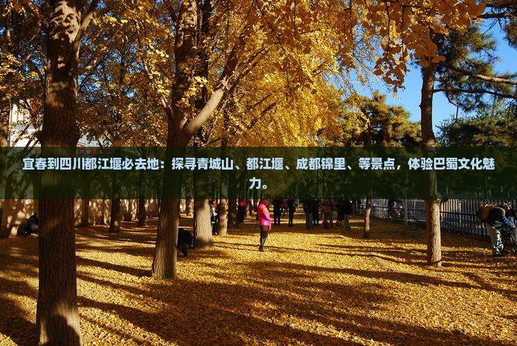 宜春到四川都江堰必去地