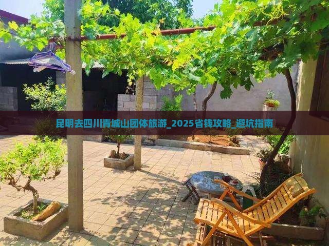 昆明去四川青城山团体旅游