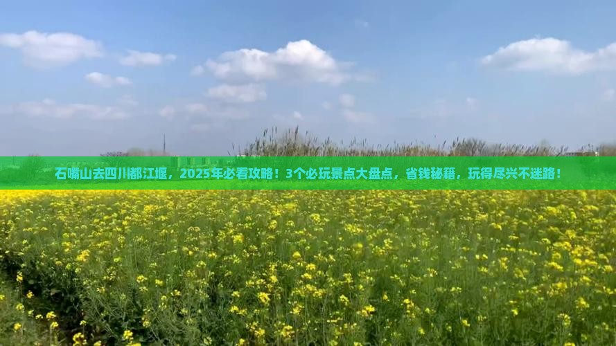 石嘴山去四川都江堰哪里玩