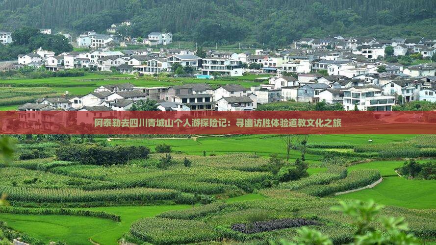 阿泰勒去四川青城山个人游探险记：寻幽访胜体验道教文化之旅