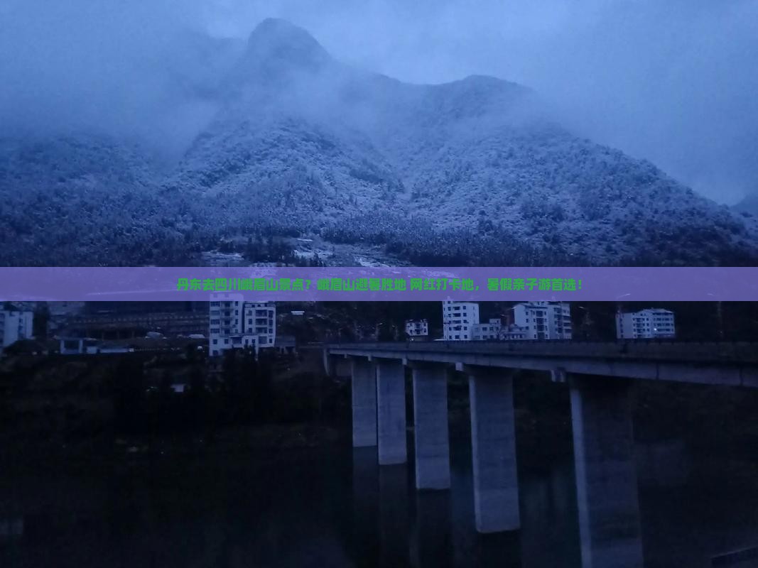 丹东去四川峨眉山景点？峨眉山避暑胜地+网红打卡地，暑假亲子游首选！