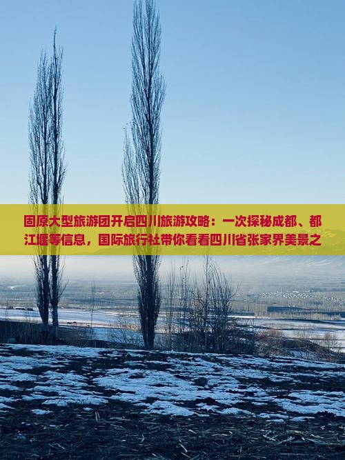 固原大型旅游团开启四川旅游攻略：一次探秘成都、都江堰等信息，国际旅行社带你看看四川省张家界美景之旅