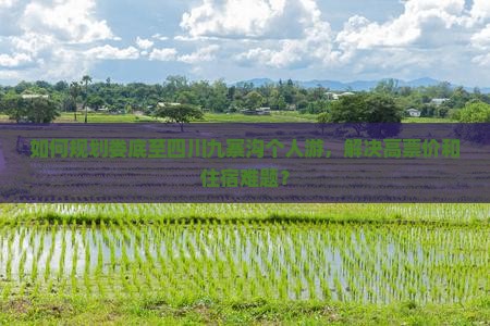 如何规划娄底至四川九寨沟个人游，解决高票价和住宿难题？