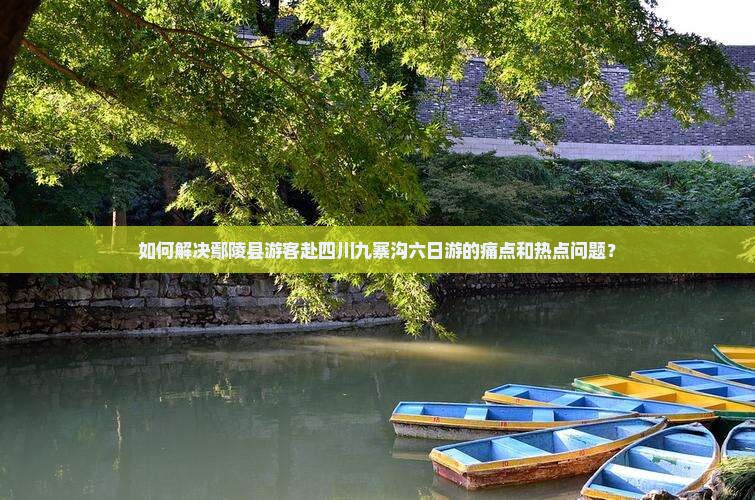 如何解决鄢陵县游客赴四川九寨沟六日游的痛点和热点问题？