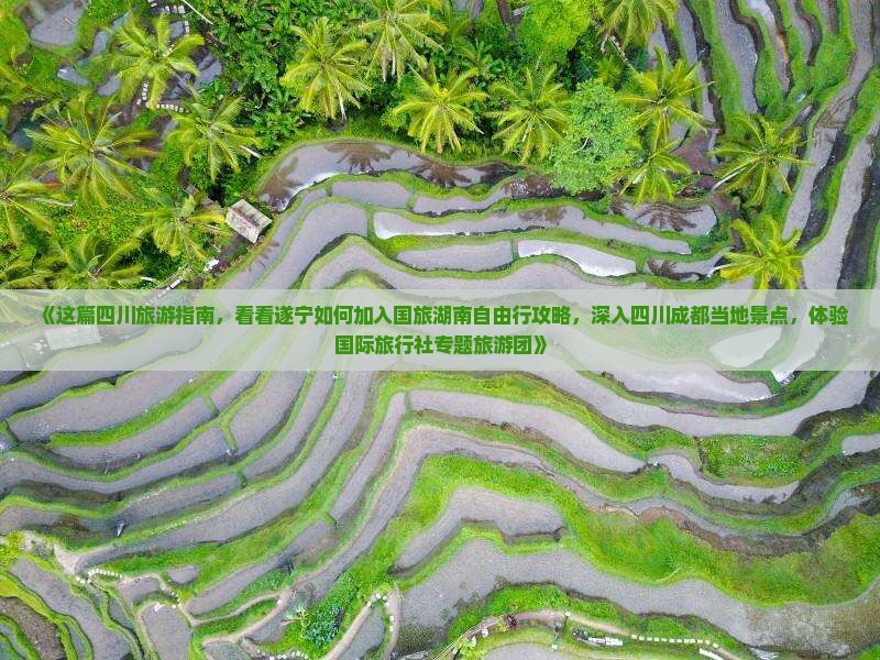 《这篇四川旅游指南，看看遂宁如何加入国旅湖南自由行攻略，深入四川成都当地景点，体验国际旅行社专题旅游团》