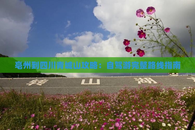 亳州到四川青城山攻略：自驾游完整路线指南