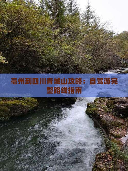 亳州到四川青城山攻略：自驾游完整路线指南