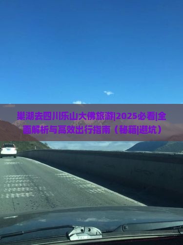 巢湖去四川乐山大佛旅游
