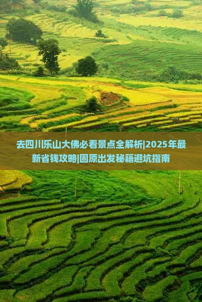 固原去四川乐山大佛必去地