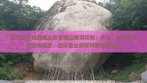 桐城到四川青城山旅行社