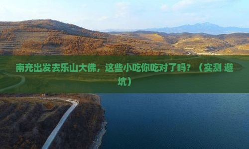 南充到四川乐山大佛旅游小吃