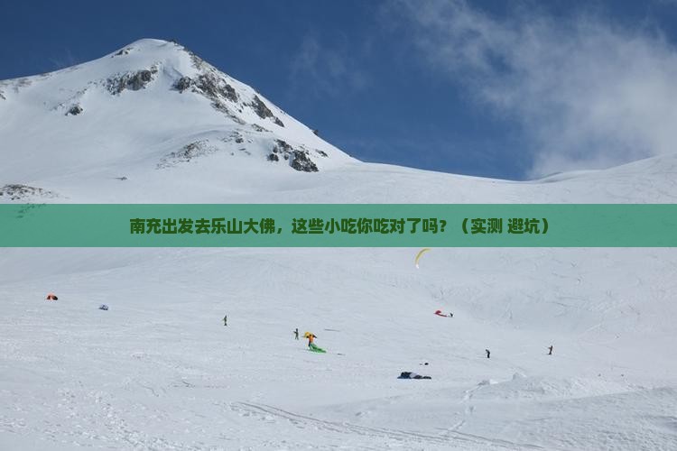南充到四川乐山大佛旅游小吃