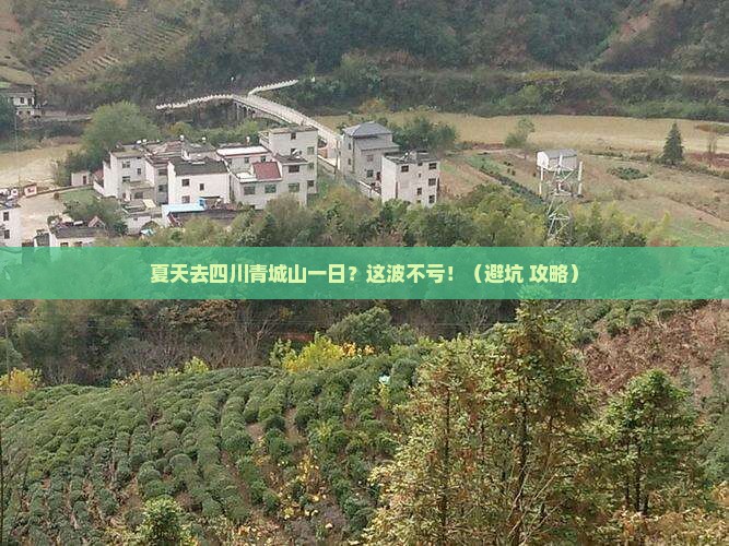 夏天到四川青城山一日